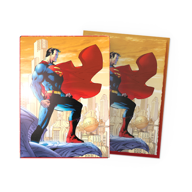 Dragon Shield Sleeves: Standard Brushed Art Superman - 2nd Variation 100CT