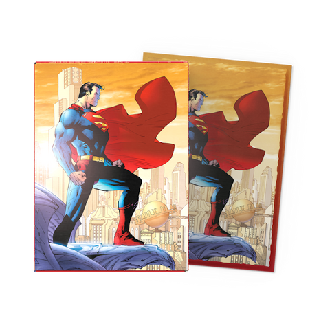 Dragon Shield Sleeves: Standard Brushed Art Superman - 2nd Variation 100CT