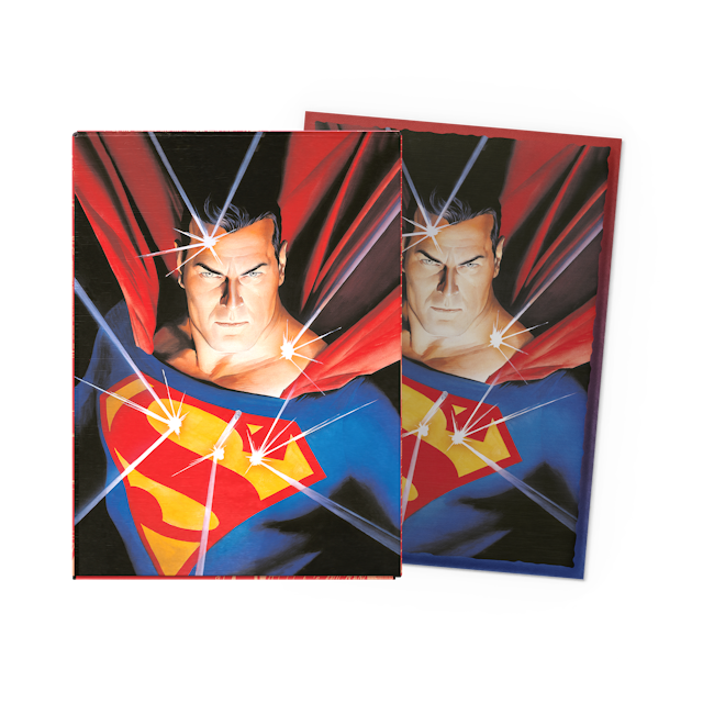 Dragon Shield Sleeves: Standard Brushed Art Superman - 1st Variation 100CT