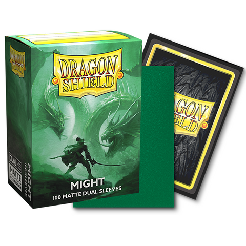 Dragon Shield Sleeves: Standard Matte Dual - Might 100CT