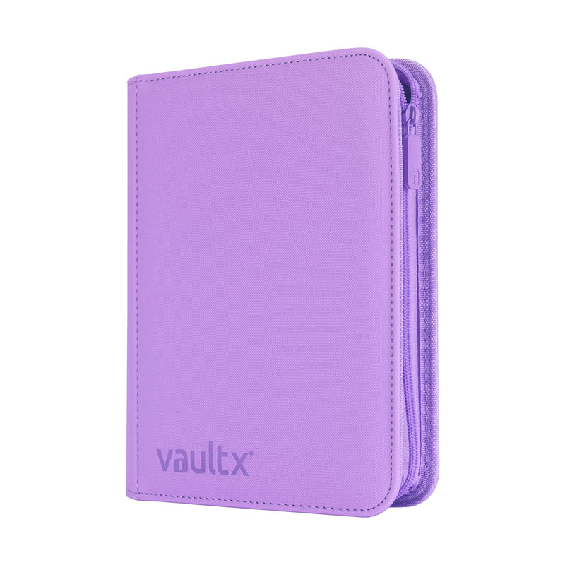 Zip Binder 9-Pocket Purple