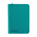 VaultX Zip Binder 9-Pocket Teal