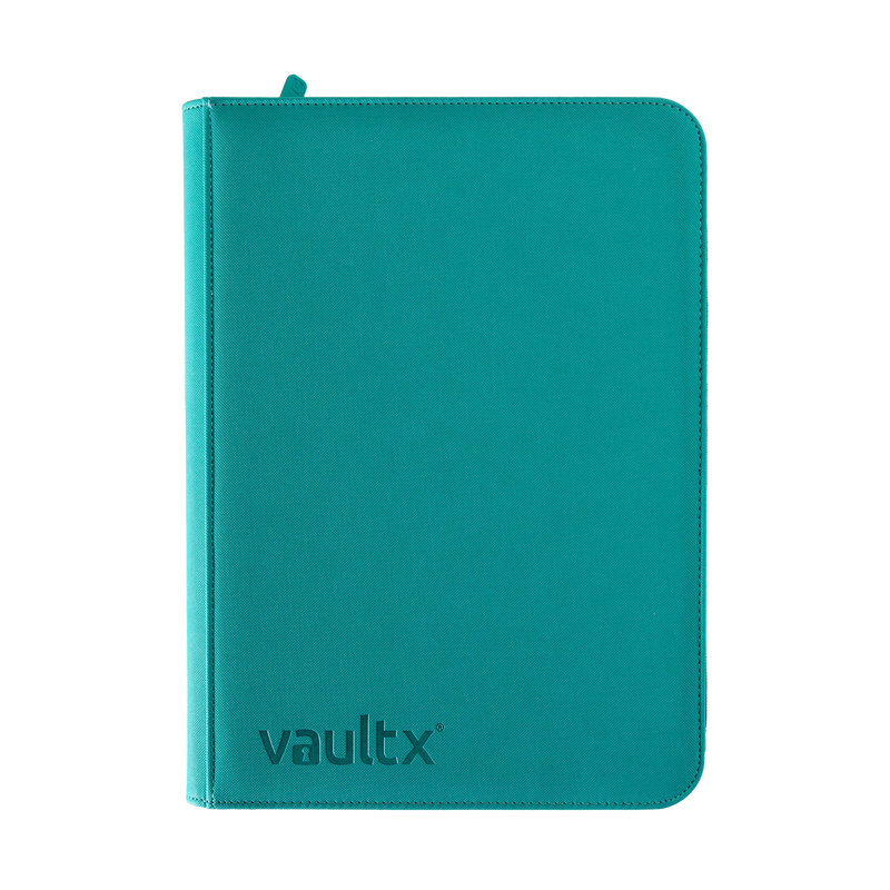 Zip Binder 9-Pocket Teal