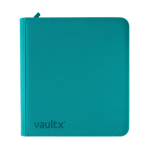 VaultX Zip Binder 12-Pocket Teal
