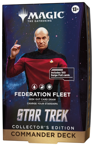 Magic: The Gathering - Star Trek Collector Commander Federation Flee LIMIT 1 PER PERSON