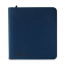 VaultX Zip Binder 12-Pocket Navy Blue