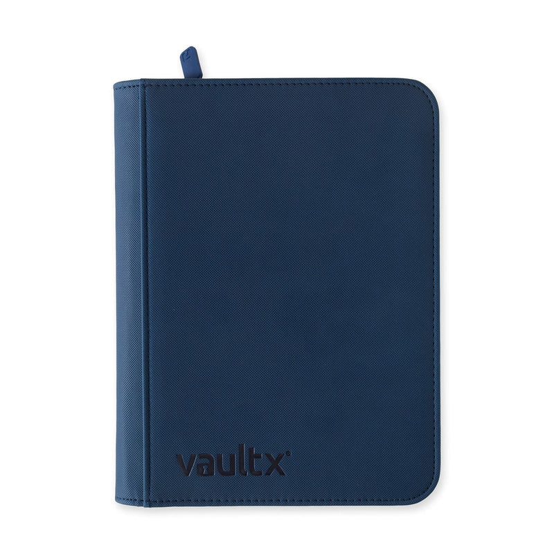 Vault X: Zip Binder 4-Pocket (Blue)
