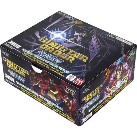DIGIMON CARD GAME: EXTRA BOOSTER: SINISTER ORDER (EX10)