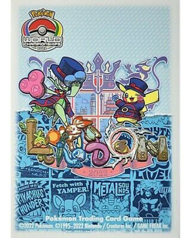 Pokemon World Championship 2022 London Deck Shields Sleeves