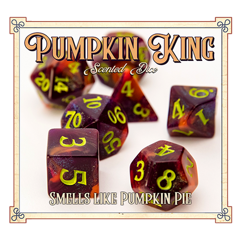 Pumpkin King Scented Dice