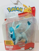 Pokemon Battle Figure Set Glaceon Articulated 4" Battle Ready