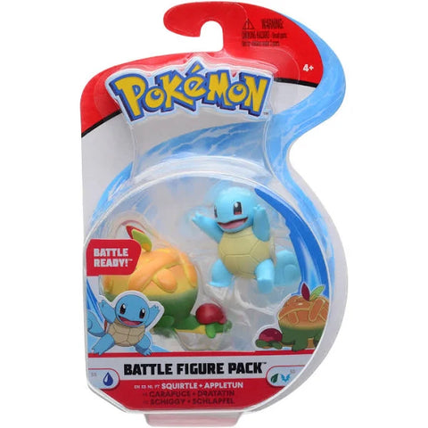 Pokemon Squirtle & Appletun Battle Figure Pack