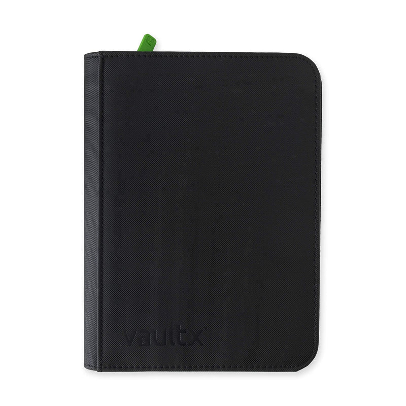 Vault X: Zip Binder 4-Pocket (Black)