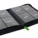 VaultX Zip Binder 4-Pocket Black