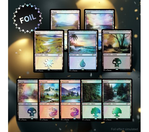 MTG Secret Lair Drop Series: Happy Little Gathering (Bob Ross) (Foil Edition)