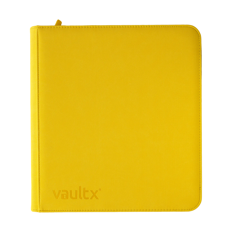 Zip Binder XL 12-Pocket Yellow