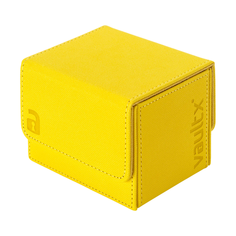 VaultX Sideloading Deck Box 100+ Yellow