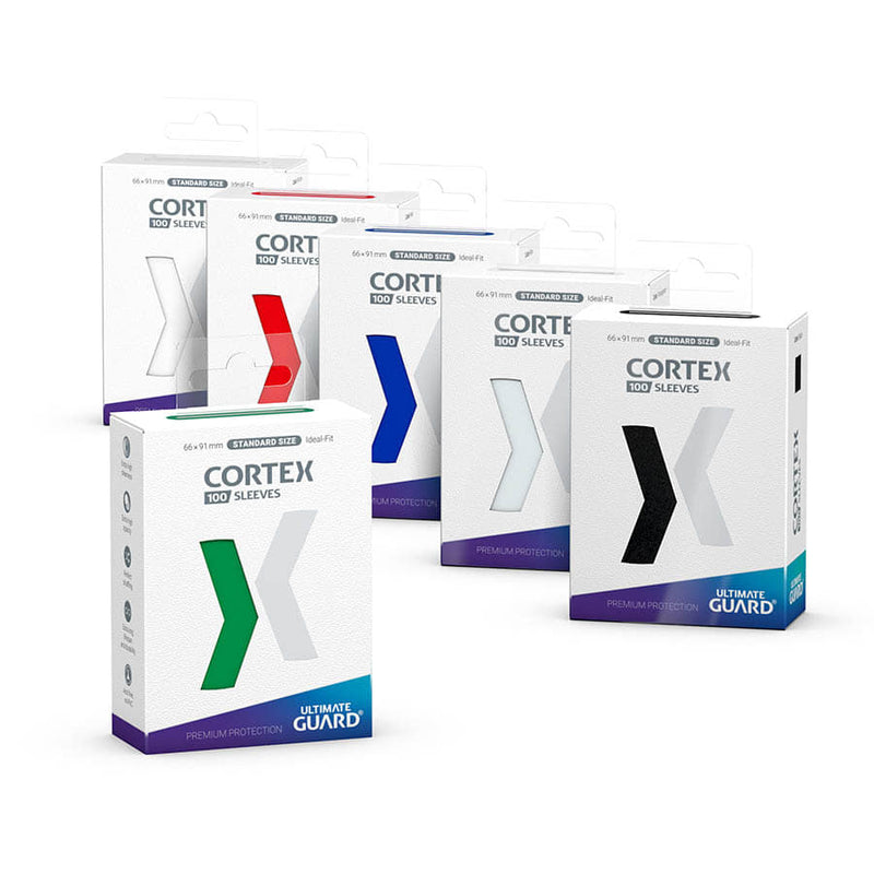 Cortex Sleeves:  Standard Size, Glossy - Blue