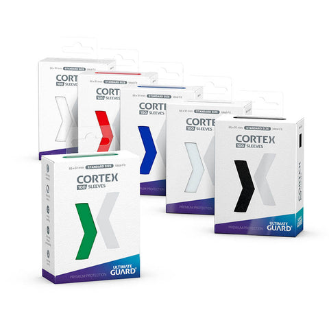 Cortex Sleeves:  Standard Size, Glossy - Blue