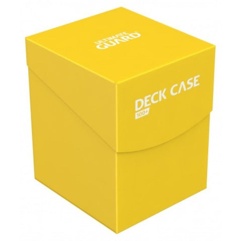 DECK CASE 100+ STANDARD SIZE YELLOW