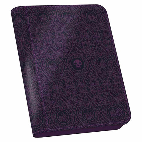 Ultimate Guard: Zipfolio 160 Xenoskin Magic: The Gathering | Avatar:The Last Airbender- Mana Symbol Black