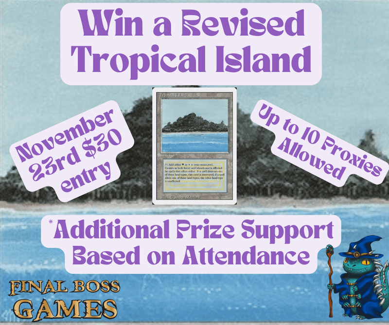 Win a Tropical Island 11/23