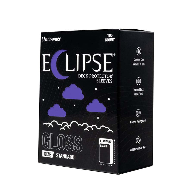 ECLIPSE® Gloss Standard DECK PROTECTOR® Sleeves: Royal Purple - 105ct