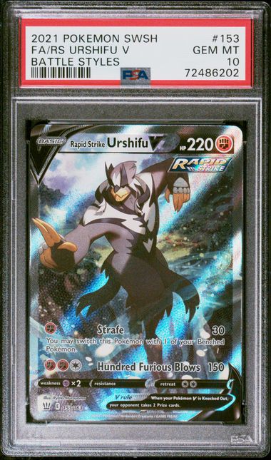 Rapid Strike Urshifu V 153/163 PSA 10