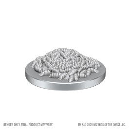 D&D Nolzur's Marvelous Miniatures: Swarm of Rot Grubs & Rot Grub Victim