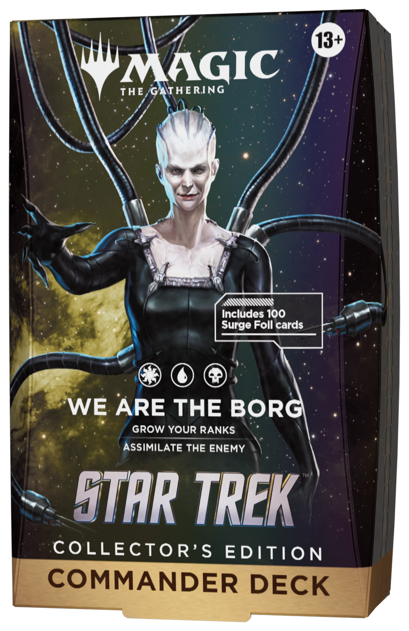 Magic: The Gathering - Star Trek Collector Commander We Are the Borg LIMIT 1 PER PERSON