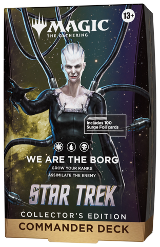 Magic: The Gathering - Star Trek Collector Commander We Are the Borg LIMIT 1 PER PERSON