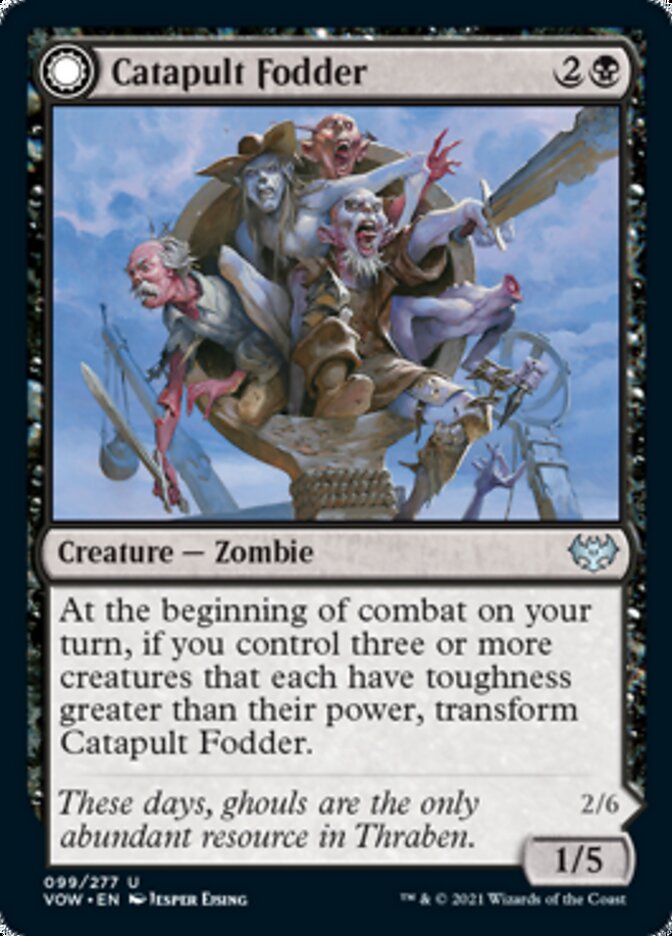 Catapult Fodder // Catapult Captain [Innistrad: Crimson Vow]