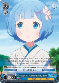 Gaze of Admiration, Rem (RZ/S46-E074 U) [Re:ZERO]