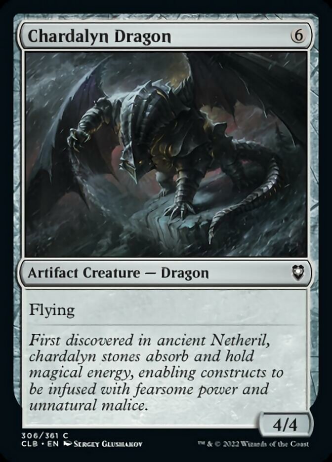 Chardalyn Dragon [Commander Legends: Battle for Baldur's Gate]