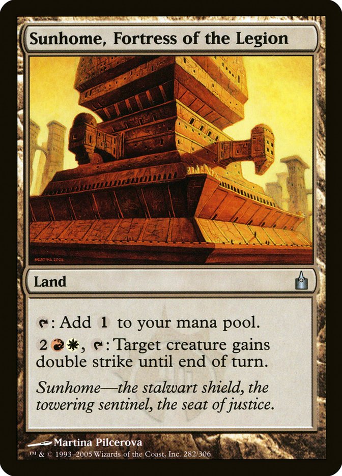 Sunhome, Fortress of the Legion [Ravnica: City of Guilds]