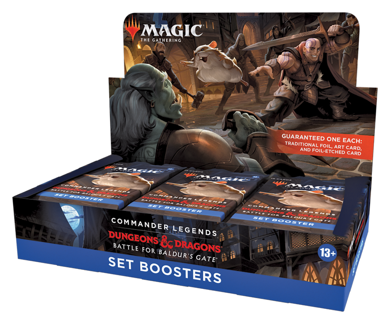 Commander Legends: Battle for Baldur's Gate - Set Booster Display